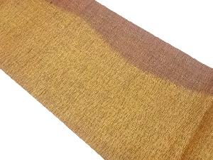 よろけ縞模様織出し袋帯